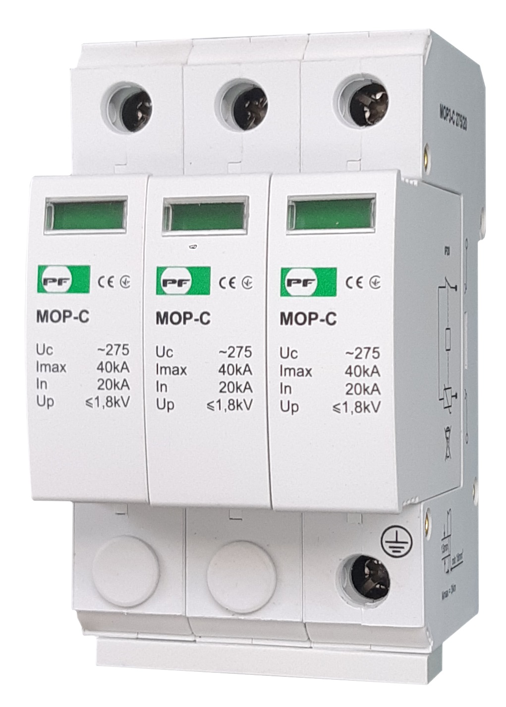 Ограничители напряжения - UniCompex Ограничитель перенапряжения MOP3-C 275/20