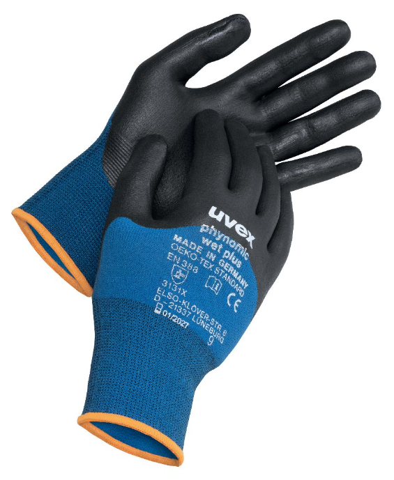 Защитные перчатки uvex phynomic wet plus Размер 10